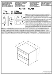 Forma Ideale KSANTI NO2F Instrucciones De Montaje