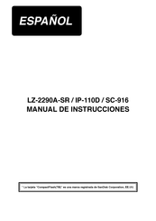 JUKI SC-916 Manual De Instrucciones