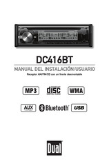 Dual DC416BT Manual Del Instalación/Usuario