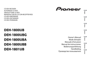 Pioneer DEH-1800UB Manual De Instrucciones
