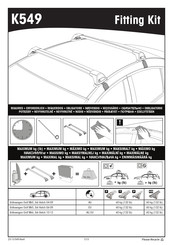 Yakima K549 Instrucciones De Montaje