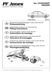 PF Jones 19360500PF Instrucciones De Montaje