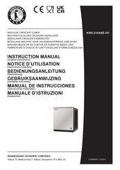 Hoshizaki KMD-210ABE-HC Manual De Instrucciones
