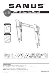 Sanus VMT15 Manual De Instrucciones