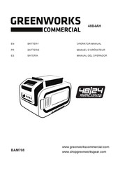 GreenWorks Commercial 48B4AH Manual Del Operador