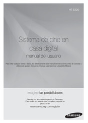 Samsung HT-E320 Manual Del Usuario