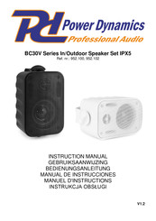 Power Dynamics BC30VW Manual De Instrucciones