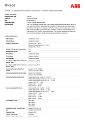Abb TF42-38 Instrucciones De Montaje