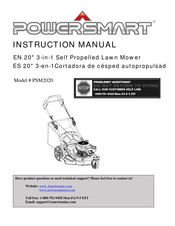 Powersmart PSM2020 Manual De Instrucciones