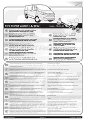 ECS Electronics FR-055-D1 Instrucciones De Montaje