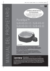 Intex PureSpa SJB-HS-20-1C Manual Del Propietário