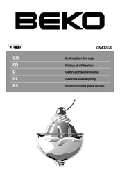 Beko CNA32420 Instrucciones Para El Uso