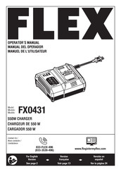 Flex FX0431-Z Manual Del Operador