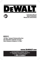 DeWalt DCS312G1 Manual De Instrucciones