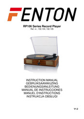 Fenton 102.105 Manual De Instrucciones