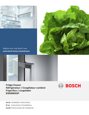 Bosch B30IB905SP Instrucciones De Instalación