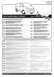 ECS Electronics FR-055-D1 Instrucciones De Montaje