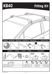 Yakima K840 Instrucciones De Montaje