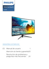 Philips Momentum 325M8 Manual De Usuario