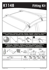 Yakima K1148 Instrucciones De Montaje