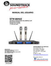 Soundtrack pro-audio STW-86HU2 Manual Del Usuario