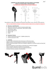 Ilumileds ILUEST7WWW Manual De Instrucciones