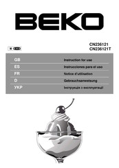 Beko CN236121T Instrucciones Para El Uso