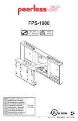 peerless-AV FPS-1000 Manual De Instrucciones