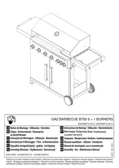 Naterial B700 Instrucciones De Montaje, Utilización Y Mantenimiento