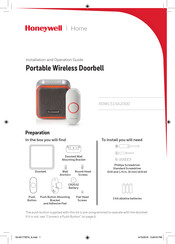 Honeywell RDWL515A2000 Instalación Y Guía Del Usuario