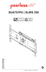 peerless-AV SUA751PU Manual De Instrucciones