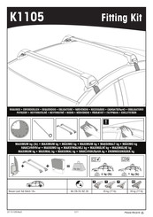 Yakima K1105 Instrucciones De Montaje