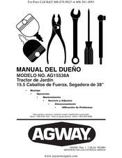 Agway AG15538A Manual Del Dueño