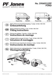 PF Jones 19060512PF Instrucciones De Montaje