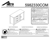 Altra Furniture 5982330COM Instrucciones De Montaje