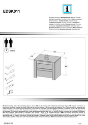 Forte EDSK011 Instrucciones De Montaje