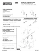 Delta Savile 11949-DST Manual Del Usuario