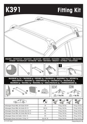 Yakima K391 Instrucciones De Montaje