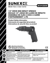 Sunex HD SX4325 Manual De Instrucciones