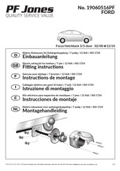 PF Jones 19060516PF Instrucciones De Montaje