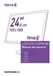 Wortmann Terra LED 2435W HA Manual Del Usuario