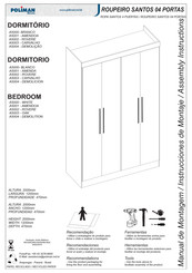 Poliman Movels SANTOS A5000 Instrucciones De Montaje