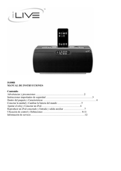 iLive IS308B Manual De Instrucciones