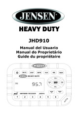 Jensen Heavy Duty JHD910 Manual Del Usuario