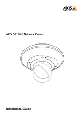 Axis Q6100-E Manual Del Usuario