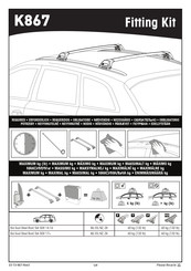 Yakima K867 Manual Del Usuario