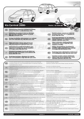 ECS Electronics KI-034-BB Instrucciones De Montaje