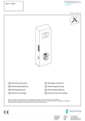 Pressalit Care R8073 Instrucciones De Montaje