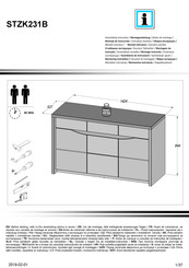 Forte STZK231B Instrucciones De Montaje