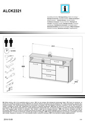 Forte ALCK2321 Instrucciones De Montaje